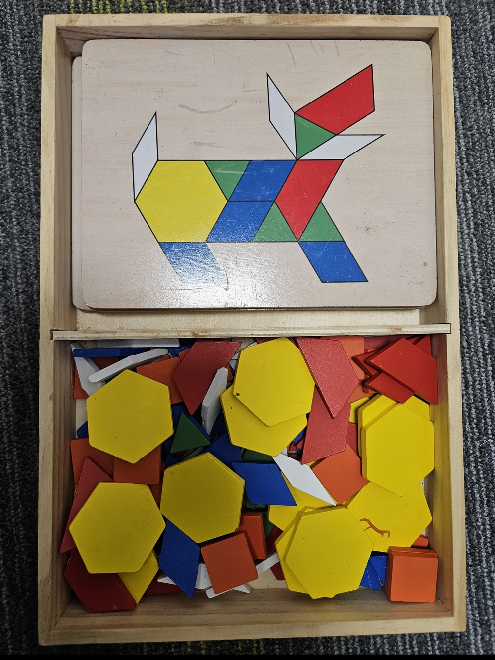 Melissa & Doug
Melissa & Doug Pattern Blocks and Boards - Classic Toy With 120 S